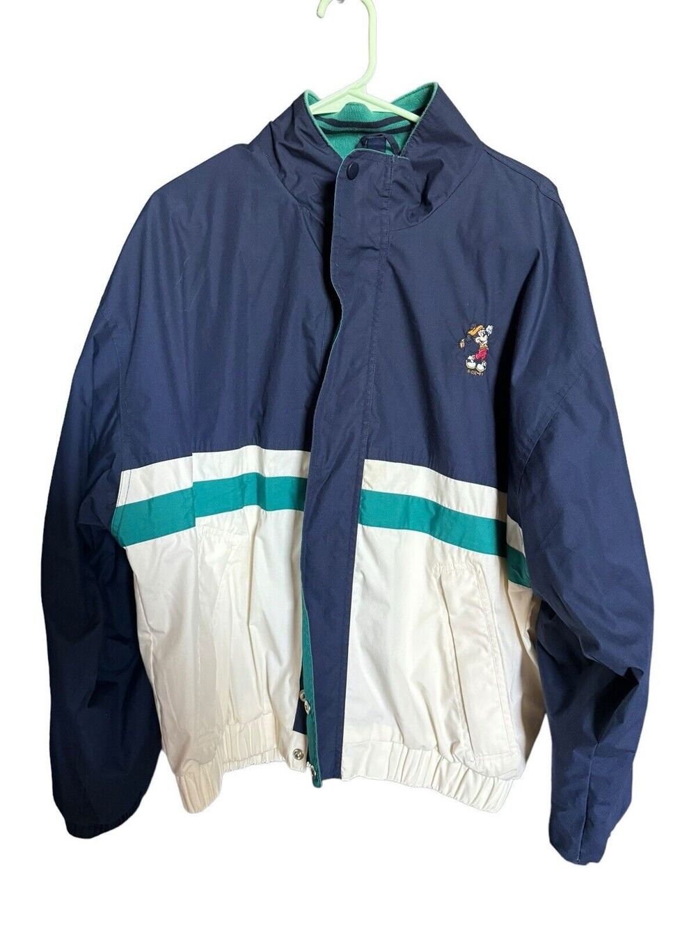 Vintage Mickey Mouse Disney Originals Gear For Sports Rain Jacket Men's Size L